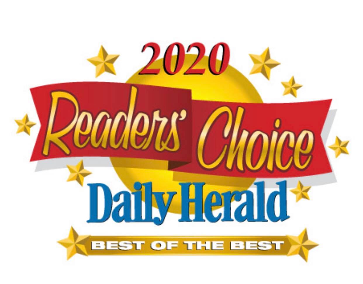 2020 Daily Herald Reader's Choice Best of the Best in the Category of "Best Chiropractor"